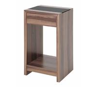 Console Design 1 Tiroir "Noyer" 74cm Naturel