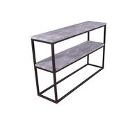 Console Design Double "Rise" 110cm Gris & Noir Gris G