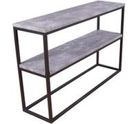 Console Design Double "Rise" 110cm Gris & Noir Gris G