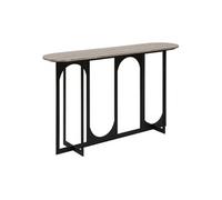 Atmosphera - Console design effet marbre TUSCO - Noir