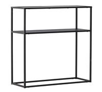 Console Design en Verre "Bogota" 80cm Noir