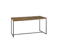 Atmosphera - Console design industriel Corte - L. 110 x H. 79 cm- Marron - Corte Marron G