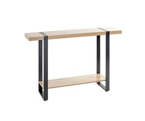 Console Design "Miranda" 120cm Chêne & Noir