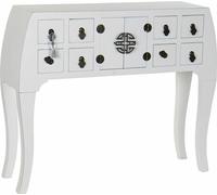 Console DKD Home Decor sapin argenté blanc bois MDF 98 x 26 x 80 cm