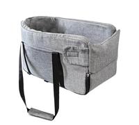 Console Dog Car Seat, Non Slip Dog Car Bag, Adjustable Dog Car Seat, Soft Dog Travel Carrier, Multipurpose Pet Supplies, Travel Dog Kennel, Breathable Pet Carrier Bed for Travelling, Camping