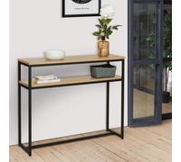 Console Double Detroit Design Industriel Noir
