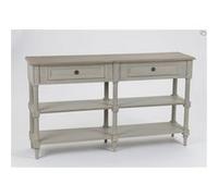 Adept Home Console Drapier Cérusé Lin, Collection Edouard
