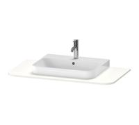 Duravit Duravit Console Lavabo Happy D.2 Plus 100x55cm, avec 1 découpe, blanc supermat Quantité:1