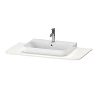 Console Duravit Happy D.2 Plus, 1000x550 mm, 1 découpe, pour meuble sous-lavabo HP4941, HP4961, HP4971, HP031E02222, Couleur: Décor blanc brillant
