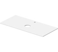 Console Duravit Sivida, 1 découpe au centre, 1080x500mm, 2670023200, Couleur: Soie matte blanche
