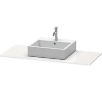 Console Duravit XSquare 060F, 1200x 550 mm, 1 découpe, XS060F08585, Couleur: Laque brillante blanche