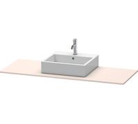 Console Duravit XSquare, 1 découpe au centre, 1400x16x550mm, XS060GM8383, Couleur: Décor taupe super mat