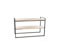 - Console Edena - 2 Plateaux - Bois d'Acacia