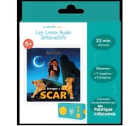 Console Educative - Lunii - Coffret Défi vilain : Echappe à Scar - Livre audio interactif - 7 scènes - 6 énigmes