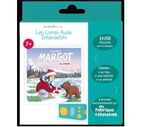 Console Educative - Lunii - Coffret Margot apprentie véto au Canada - Livre audio interactif dès 7 ans