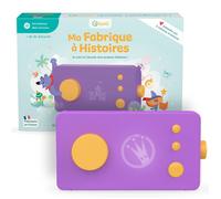 Lunii – Conteuse interactive – Ma Fabrique à Histoires Violette – Pour 3–8 ans – Livre audio inclus