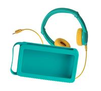 Console Educative - Pack accessoires pour Ma Fabrique à Histoires - Casque audio vert et Coque verte - Lunii
