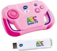 Console éducative - VTECH - 80-613254 - Rose - 3-7 ans - ABC Smile TV