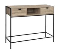 Console Effet chêne naturel ""Aliaj"" Atmosphéra