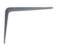 Console emboutie acier - L : 300 mm - H : 250 mm - gris