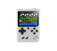 Console émulateur 400 jeux Modèle Rétro TechKidz Blanc Blanc G