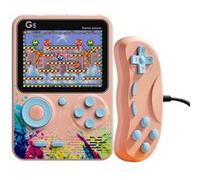 Console émulateur 500 jeux avec manette multijoueurs Modèle StreetArt TechKidz Rose Rose G