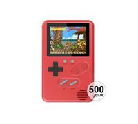 Console émulateur 500 jeux Modèle Slim Rouge