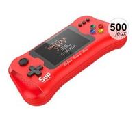 Console émulateur 500 jeux Modèle SupMax TechKidz Rouge Rouge G