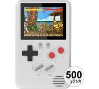 Console émulateur TechKidz - 500 jeux - Slim Blanc G