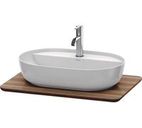 Duravit Luv console de lavabo LU946007777 68,8x47,5cm, en bois massif, avec 2000 , noyer