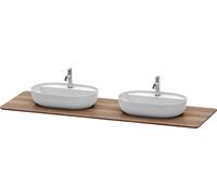 Console en bois massif Duravit Luv LU9462B, largeur 1783mm, adaptée au meuble sous-lavabo LU9562, LU9567, LU9462B7777