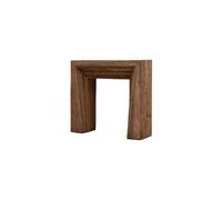 Console en bois recyclé marron, droit, 110 cm - Chehoma, Asturias - 110x32x100 cm