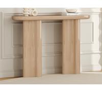 Console en MDF - Beige laqué - LESONA