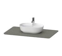 Duravit Luv LU946903333 98,8 x 59,5 cm, en pierre de quartz, avec 2000 , structure grise