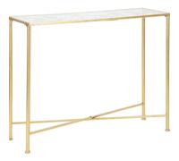 CONSOLE EN VERRE PAPILLONS