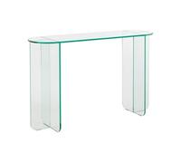 Console en verre trempé - Transparent - FEYZA