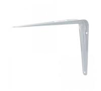 Console équerre - CIME - 350 x 400 mm - Acier laqué époxy - Blanc - Charge max 75 kg