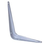 Console équerre laquée grise Jardinier Massard - Dimensions 150 x 200 mm