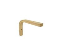 Console équerre multiplis bois lamellé collé à visser H.100xL.150mm.