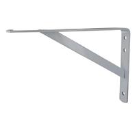 Console, équerre renforcée en acier époxy 255 x 154 mm, blanc