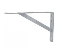 Console, équerre renforcée pour charges lourdes en acier époxy 295 x 200 mm, blanc