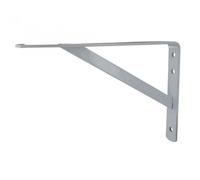 Console, équerre renforcée pour charges lourdes en acier époxy 395 x 270 mm, blanc