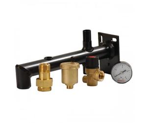 Console équipée pour vase d'expansion chauffage jusqu'à 35 litres GITRAL