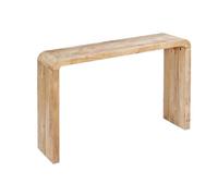 Console exotique bois d'acacia 120 cm naturel - Dana