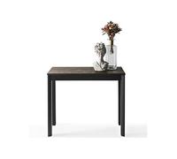 Console extensible 12 couverts EMINENCE CONSOLLE pieds bois plateau mélaminé bronze