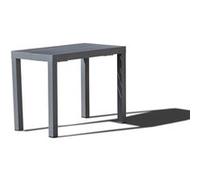 Console extensible 2 à 6 places en aluminium OLHAO CONCEPT USINE Gris G