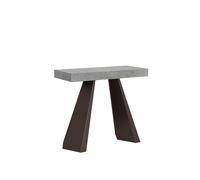 Console extensible 90x40/196 cm Diamante Small Cemento structure Ours
