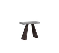 Console extensible 90x40/196 cm Diamante Small Premium Ciment cadre Ours -
