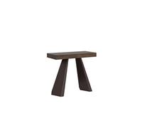 Console extensible 90x40/300 cm Diamante Noyer cadre Ours -