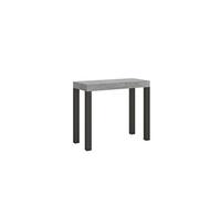 Console extensible 90x40/300 cm Everyday Ciment cadre Anthracite -